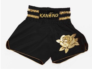Short de Boxe Femme Kanong : KNSWO-403-Noir
